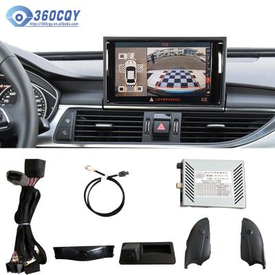 China Waterproof HD Bird View Car Edge Camera System For Audi A6L for sale