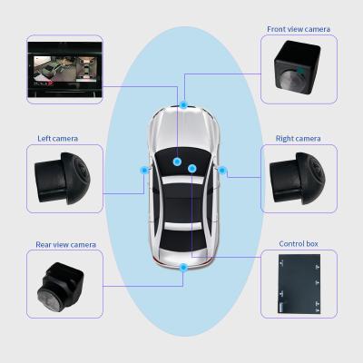 China Hot Sale 360 ​​Birds Eye View Waterproof Surround In Car Camera System For Audi Q2-Q2L for sale