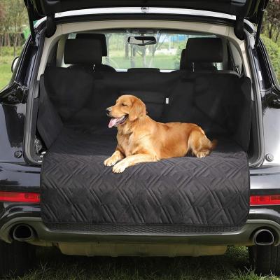 China Sustainable 2022 New Fashion High Quality Car Trunk Pet Mat Amazon Dust-proof Machine Washable Pet Car Seat Cover for sale