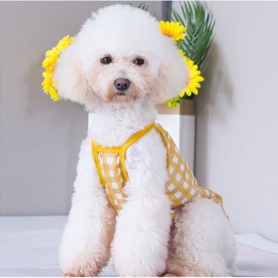 China Sustainable Wholesale Custom Multi Color Comfortable Dogs Pet Clothes Vest for sale