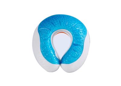 China OEM ODM Memory Foam Travel Pillow Cooling White / Customized for sale