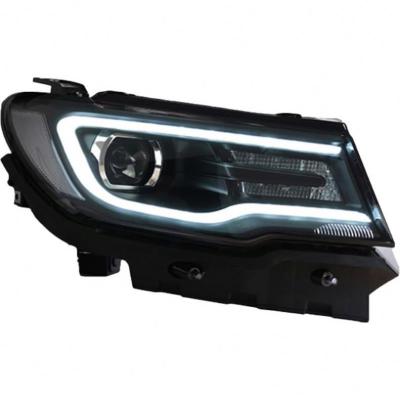 China Risk-Free Driving Rise LED DRL LED Headlight Cornering Headlight For Jeep Compass Head Lamp Head Light 2017-2020 for sale