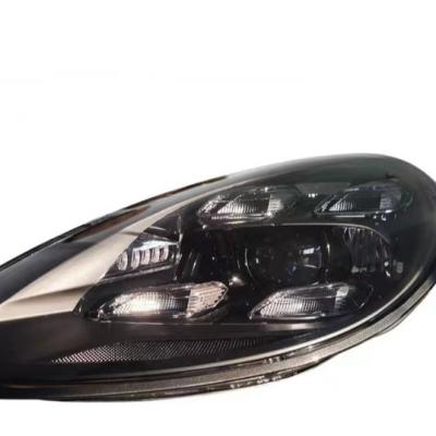 China Car light upgrade to the latest version matrix LED headlight front lamp front lamp for Porsche Cayenne head lamp head light 2011-2014 for sale