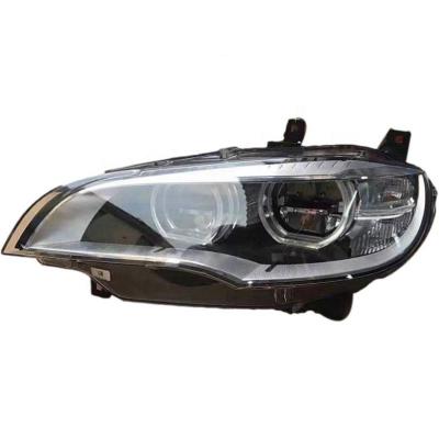 China High Quality Aftermarket LED Angel Eyes Headlamp Risk-Free Drive For BMW X5 E70 HID Xenon Head Lamp Head Light 2011-2013 for sale