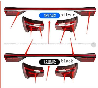 China Automotive Industry Upgrade to Latest Full LED Through Tail Lamp Taillight With Dynamic For AUDI A6 C8 Tail Lamp Tail Light 2019-2021 for sale