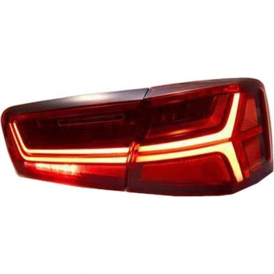 China Automotive Industry Upgrade To Full LED Flame Tail Light Rear Lamp Rear Light With Dynamic For AUDI A6 C7 Tail Lamp Tail Light 2012-2015 for sale