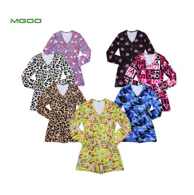 China MGOO Rainbow Unicorn Adult Onesie Long Sleeve Women Romper Sexy QUICK DRY Onesie Comfy Sleepwear For Women for sale