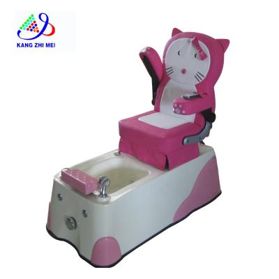 China Kangmei Price Beauty Nail Salon Mini Small Pink Spa Children Foot Spa Pedicure Chair Easy To Clean for sale