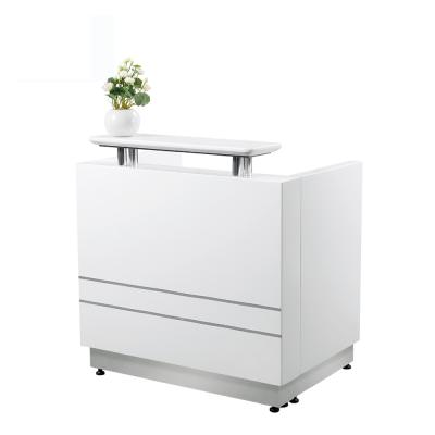 China Wholesale Modern Kangzhimei Reception Counter Table For Beauty Salon R007 for sale