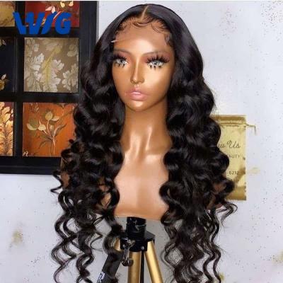 China Hot Selling 180 Full Lace Human Hair Virgin Human Hair Transparent Wig 180 New Full Lace Wig Cheap Transparent Full Lace Front Wig Brazilian Body Wave Pulled Density 200 250 Full Lace Wig for sale