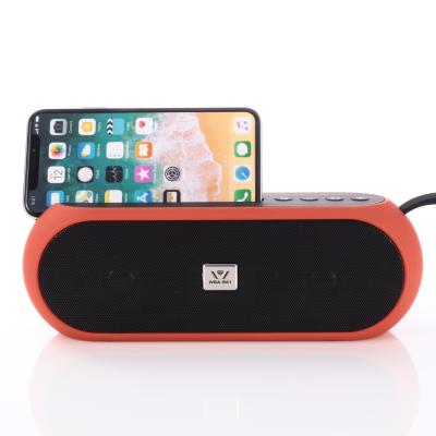 China Portable and excellent plastic exterior sound quality, black, blue, and red, multiple colors, smart power-on, and audio in seconds for sale