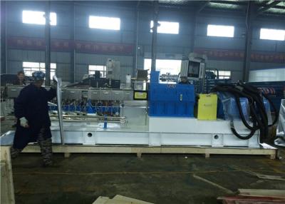 China Dauerhafter Doppelschneckenextruder für LLDPE und Farbe Masterbatch 400kg/hr zu verkaufen