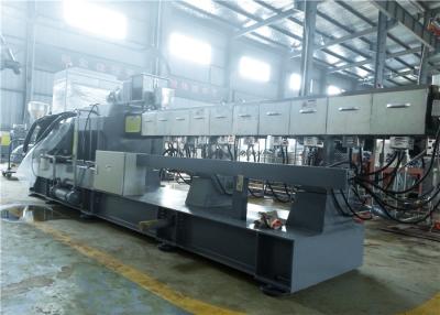 China Filler Masterbatch Twin Screw Extrusion Line , Plastic Extruder Machine for sale