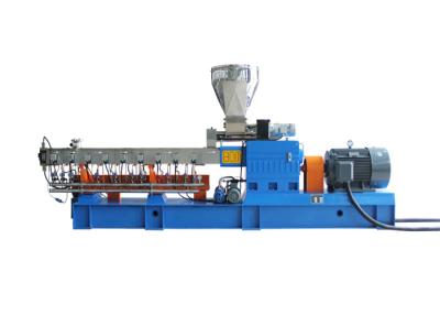 China Easy Operation Twin Screw Compounding Extruder For PP PE PS PA PC ABS for sale