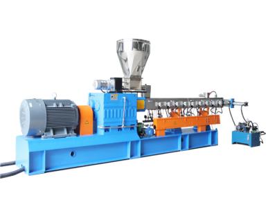 China High Torque Twin Screw Plastic Extrusion Equipment , Masterbatch Production Line for sale