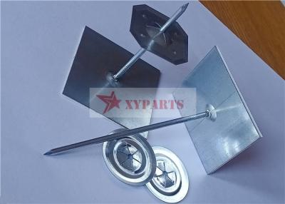 China Galvanized Steel Self Adhesive Insulation Pins To Secure Rockwool Insulation for sale