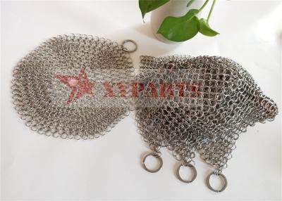 China 7 duim Roestvrij staal dieMesh Scrubber schoonmaken Te koop