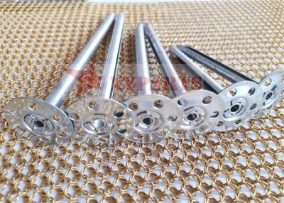 중국 M8 Plug Tube Galvanized Steel Rockwool Insulation Pins 판매용