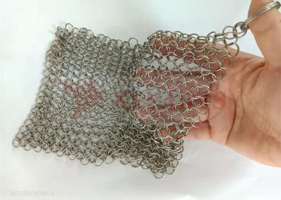 China 316 van de de Rangkeuken van het Roestvrij staalvoedsel de Gaszuiveraar van Chainmail voor Gietijzerreinigingsmachine Te koop