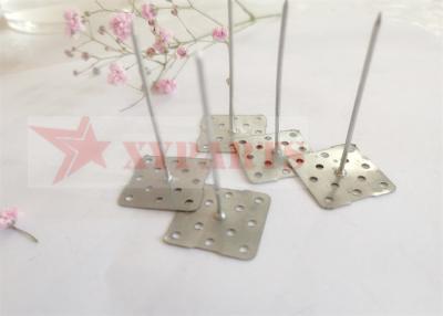 China HVAC Air Conditioning 25mm Perforated Base Thermal Aluminum Insulation Hangers for sale