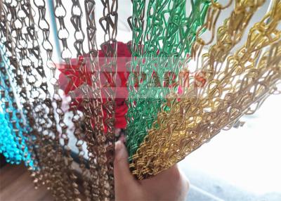 China Light Weight Hanging Anodized Aluminum Chain Curtain Vertical Blinds for sale