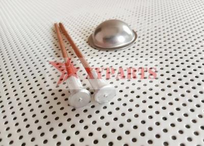 China Niedrige Entladungs-Aluminiumschweißung bimetallisches Pin With Copper Plated Nail des Kondensator-M3 zu verkaufen