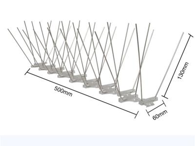 Κίνα Το πουλί ανοξείδωτου Birdbarrier καρφώνει αντι προς πώληση