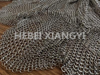 China Chainmail Ss 304l Metal Ring Mesh As Body Security Gloves / Clothes for sale