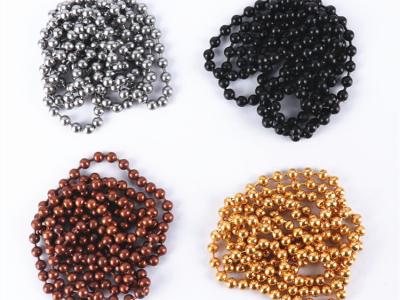 China 8mm Diameter Stainless Steel Ball Chain As Curtain Screen For Office Decoration for sale