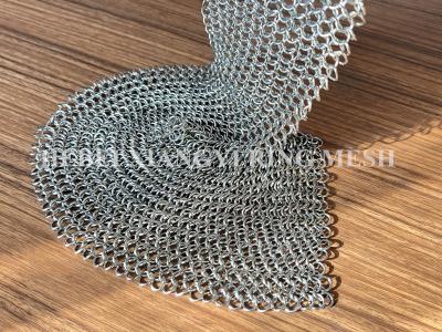 China Roestvrij staal Architecturale Draad Ringmesh Chainmail voor het Gordijn van het Decoratiegordijn Te koop