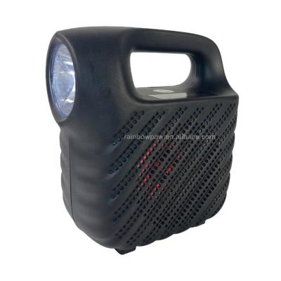 China No Knots Wireless Speaker GTS-1523 Portable Speaker LED Torches Outdoor 3 Inch Lightweight BT Speaker for sale