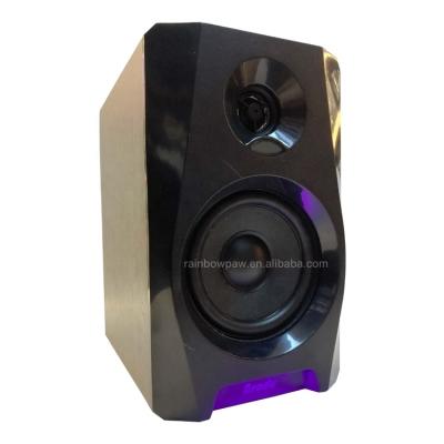 China No knots 4 inch tweeter wooden speaker BTS-1288 SUBWOOFER home theater wireless portable speaker for sale