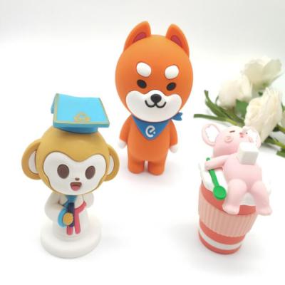 China PVC Plastic Mini Figurine For Home Decoration from Toy Wholesale High Quality 3D Cartoon for sale