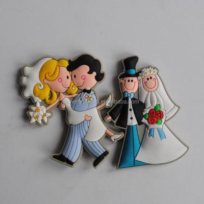 China Promotional Decoration+fridge Home Decoration Wedding Gift PVC Fridge Magnet for sale