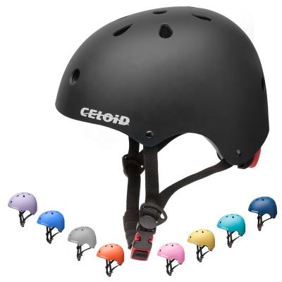 China ABS 2021 fashionable skating helmets skateboard helmet outdoor sports kids helmets small size design for sale