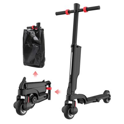 China OEM Scooter Two Wheel Lithium Bike 5.5inch Foldable Electric Scooter Unisex Rechargeable Electric Bag Adult Kick Scooter for sale