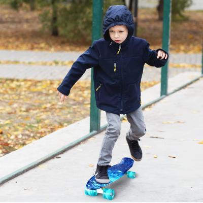 China Aktebaord Sports Factory Price Skateboard 4 Wheels Mini Cruiser Retro Skateboard With Led Light Customized for sale