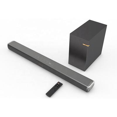 China Smart Wireless Bluetooth Soundbar Speaker Soundbar Subwoofer Wireless System Subwoofer 2.1ch Audio Home Threatre for sale