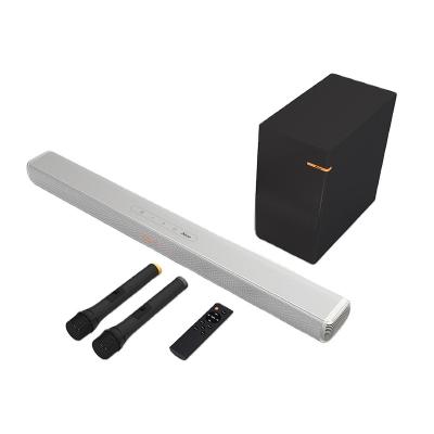 China Wireless Smart soundbar system with 21 subwoofer wired karaoke mini wireless speaker audio for sale