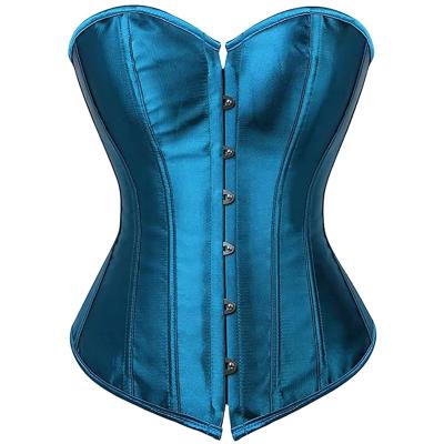 China Breathable 100% Polyester Crepe Satin Corset Fabric for sale