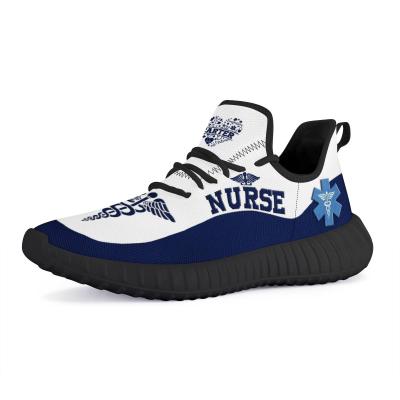 China Wholesale Durable Care Series Custom Print Logo Design Sport Shoes Fashion Sneaker Sport Breathable Sneakers Unisex for sale