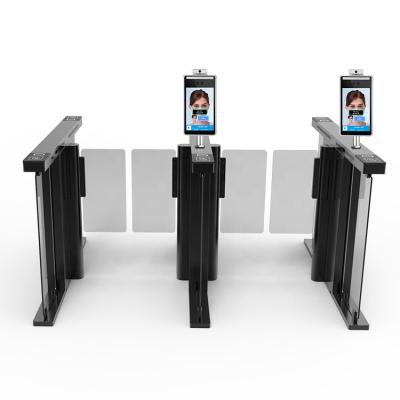 China Gate Turnstile Barrier Gate with Facial Recognition QR Barcode NFC for Gyms and Hotels for sale