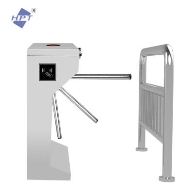 China Vertical Tripod Automatic Tripod Turnstile Semi-auto Waist Height Tripod Turnstile Waterproof for sale