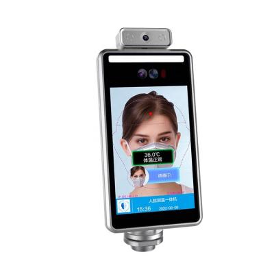 China 8 Inch Face Recognition Access Control Temperature Scanner Smart Ai Automatically Face Recognition for sale