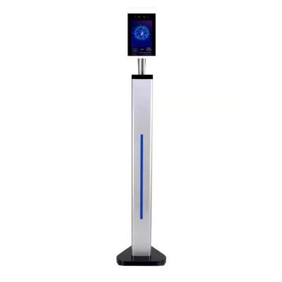 China 8 Inch Face Recognition Temperature Measuring Machine Face Recognition Attendance Machine for Turnstile for sale