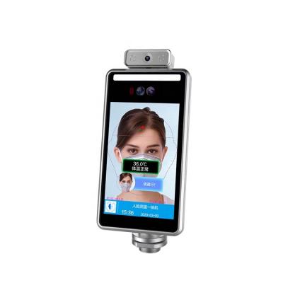 China 8 Inch Face Recognition Scanner Gantry Face Recognition Time Attendance System for sale