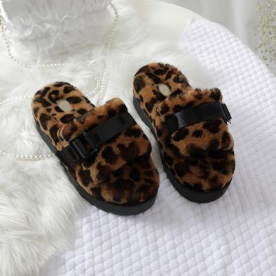 China Wholesale Cheap Winter New Style Fur Slippers Manufacturer Fashion Trend Women Indoor Warm Fur Slipper for sale