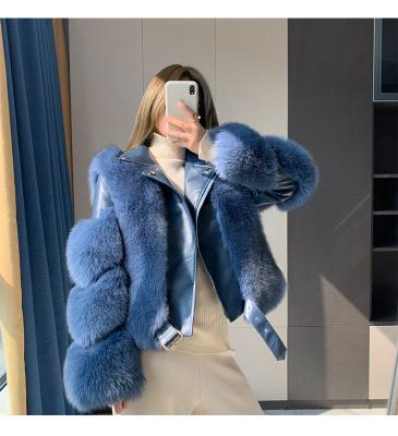 China Plus Size 03 Women Ladies Winter Mink Fur Coat Raccoon Fur Coat Fox Fur Coat for sale