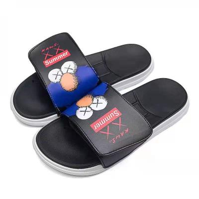 China Lit 1-7 Custom Amazon Cartoon EVA Logo Slipper Womens Slides Sandals For Men for sale