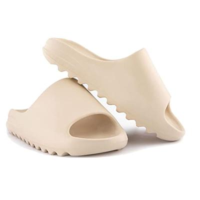 China lit yezzy pillow slides custom yeezy slides logo slipper yeezy slides for sale